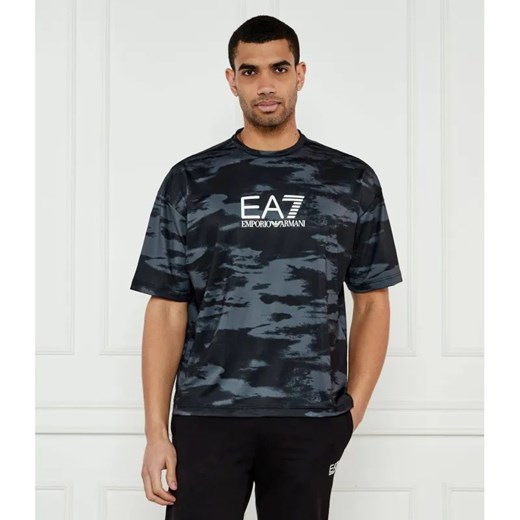 EA7 T-shirt | Regular Fit ze sklepu Gomez Fashion Store w kategorii T-shirty męskie - zdjęcie 184327975