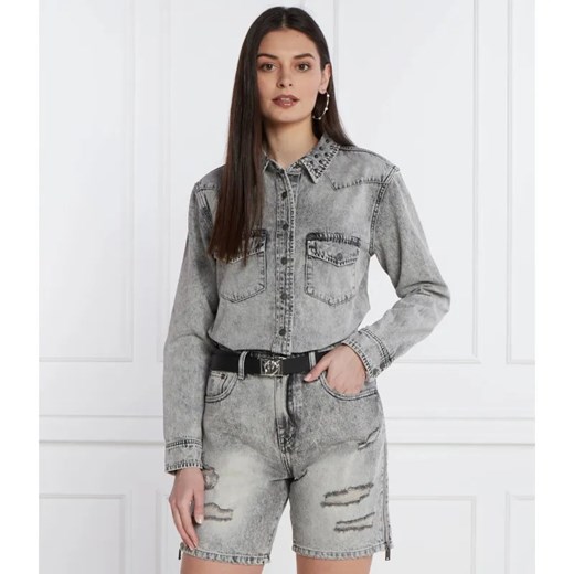 One Teaspoon Koszula | Regular Fit | denim ze sklepu Gomez Fashion Store w kategorii Koszule damskie - zdjęcie 184328068
