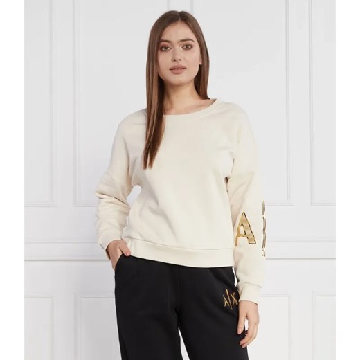 Armani Exchange Bluza | Regular Fit ze sklepu Gomez Fashion Store w kategorii Bluzy damskie - zdjęcie 184328069
