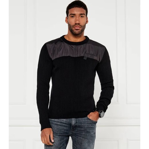 HUGO Sweter Syoked | Regular Fit ze sklepu Gomez Fashion Store w kategorii Swetry męskie - zdjęcie 184328145