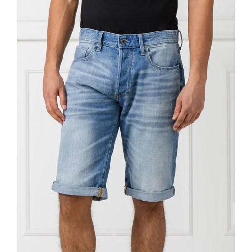 G- Star Raw Szorty 3301 | Regular Fit | denim G- Star Raw 30 promocja Gomez Fashion Store
