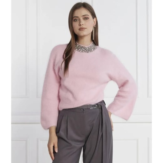 Liu Jo Wełniany sweter | Regular Fit ze sklepu Gomez Fashion Store w kategorii Swetry damskie - zdjęcie 184328168