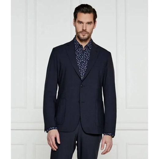 BOSS BLACK Marynarka P-Hanry-244 | Slim Fit | z dodatkiem wełny ze sklepu Gomez Fashion Store w kategorii Marynarki męskie - zdjęcie 184328195