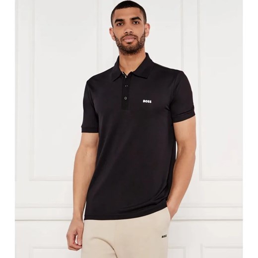 BOSS GREEN Polo Paule Rib | Slim Fit | stretch ze sklepu Gomez Fashion Store w kategorii T-shirty męskie - zdjęcie 184328197
