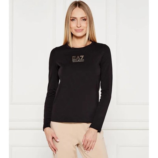 EA7 Bluzka | Regular Fit ze sklepu Gomez Fashion Store w kategorii Bluzki damskie - zdjęcie 184328198