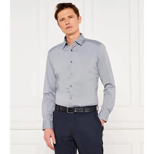 BOSS BLACK Koszula P-HANK-s-kent-C1-222 | Slim Fit ze sklepu Gomez Fashion Store w kategorii Koszule męskie - zdjęcie 184328236