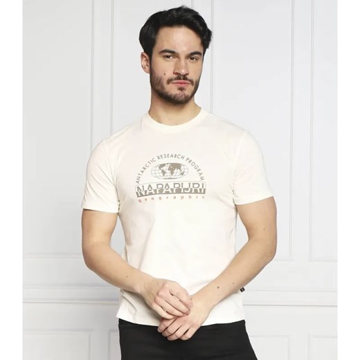 Napapijri T-shirt S-MACAS SS | Regular Fit ze sklepu Gomez Fashion Store w kategorii T-shirty męskie - zdjęcie 184328257