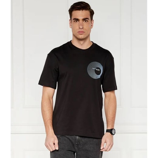 Calvin Klein Jeans T-shirt CIRCLE FREQUENCY | Regular Fit ze sklepu Gomez Fashion Store w kategorii T-shirty męskie - zdjęcie 184328259