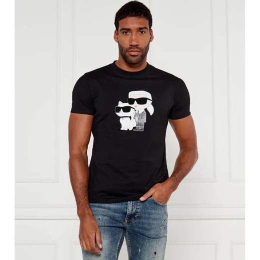 Karl Lagerfeld T-shirt | Regular Fit ze sklepu Gomez Fashion Store w kategorii T-shirty męskie - zdjęcie 184328277