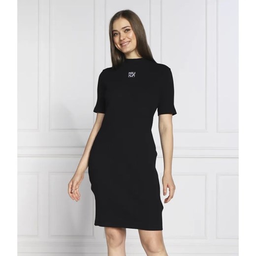 HUGO Sukienka Narcissa_2 ze sklepu Gomez Fashion Store w kategorii Sukienki - zdjęcie 184328286