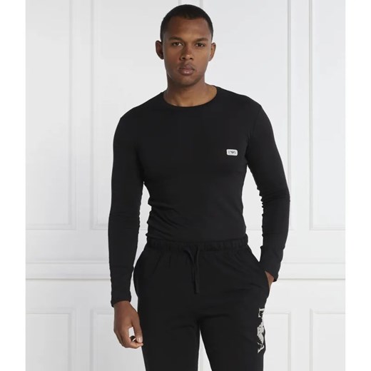 Emporio Armani Longsleeve LOUNGEWEAR | Regular Fit ze sklepu Gomez Fashion Store w kategorii T-shirty męskie - zdjęcie 184328288