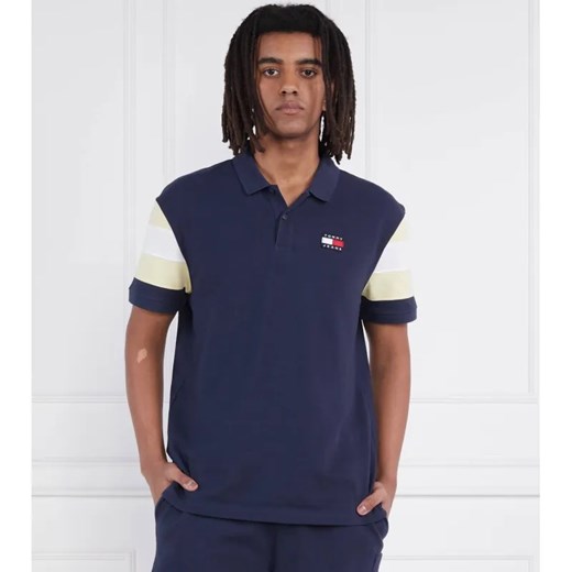 Tommy Jeans Polo TJM RLX FABRIC MIX | Relaxed fit ze sklepu Gomez Fashion Store w kategorii T-shirty męskie - zdjęcie 184328289