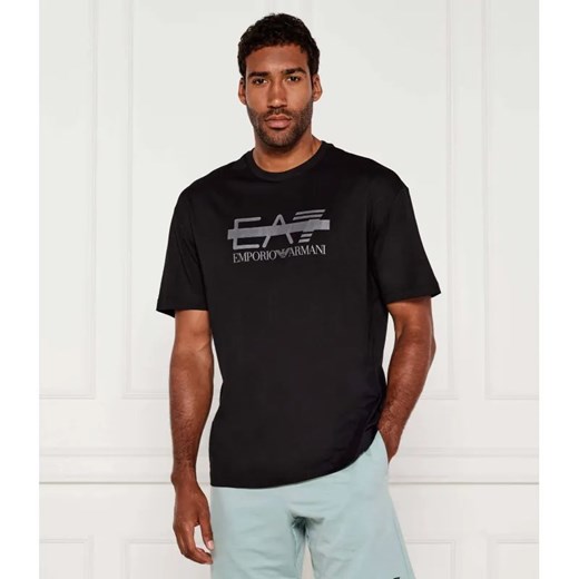 EA7 T-shirt | Regular Fit ze sklepu Gomez Fashion Store w kategorii T-shirty męskie - zdjęcie 184328305