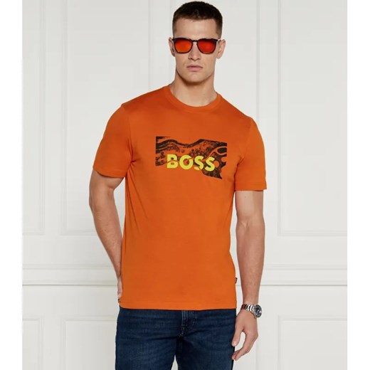 BOSS ORANGE T-shirt Te_Building | Regular Fit ze sklepu Gomez Fashion Store w kategorii T-shirty męskie - zdjęcie 184328368