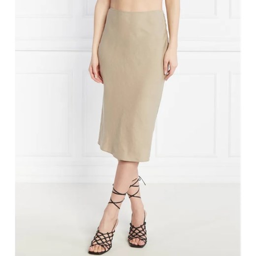 Samsøe Samsøe Lniana spódnica Saagneta ze sklepu Gomez Fashion Store w kategorii Spódnice - zdjęcie 184328395