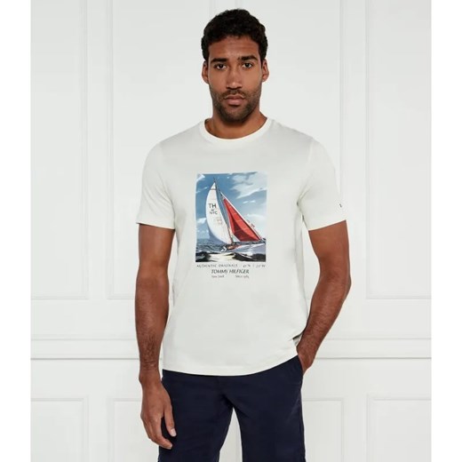Tommy Hilfiger T-shirt | Regular Fit ze sklepu Gomez Fashion Store w kategorii T-shirty męskie - zdjęcie 184328405