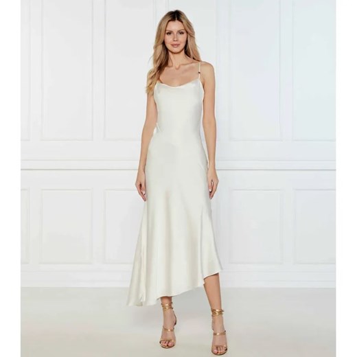 HUGO Satynowa sukienka Katea-1 ze sklepu Gomez Fashion Store w kategorii Sukienki - zdjęcie 184328429