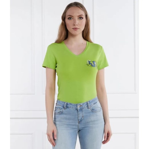 Liu Jo Sport T-shirt | Regular Fit ze sklepu Gomez Fashion Store w kategorii Bluzki damskie - zdjęcie 184328516