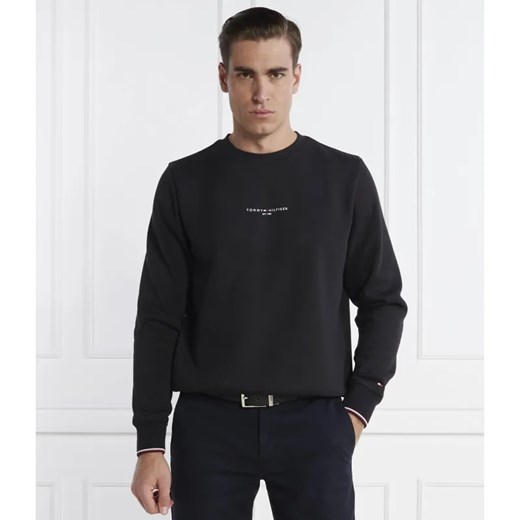 Tommy Hilfiger Bluza LOGO TIPPED CREWNECK | Regular Fit ze sklepu Gomez Fashion Store w kategorii Bluzy męskie - zdjęcie 184328539