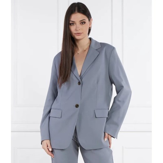 Samsøe Samsøe Marynarka Saluzy | Regular Fit | z dodatkiem wełny ze sklepu Gomez Fashion Store w kategorii Marynarki damskie - zdjęcie 184328566