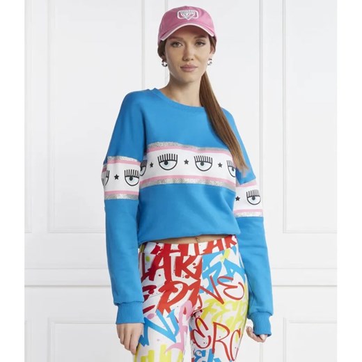 Chiara Ferragni Bluza | Regular Fit ze sklepu Gomez Fashion Store w kategorii Bluzy damskie - zdjęcie 184328575