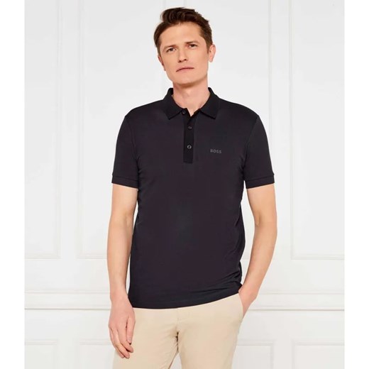BOSS GREEN Polo Paule Rib | Slim Fit | stretch ze sklepu Gomez Fashion Store w kategorii T-shirty męskie - zdjęcie 184328598