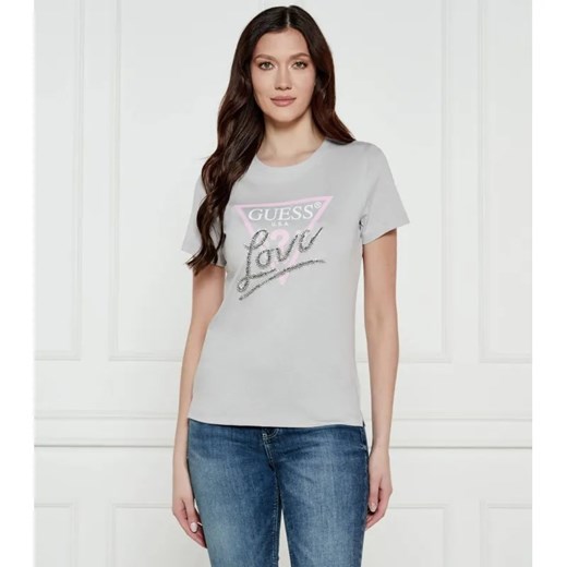GUESS T-shirt | Regular Fit ze sklepu Gomez Fashion Store w kategorii Bluzki damskie - zdjęcie 184328628