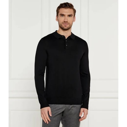 Joop! Wełniane polo JK-08Dondo | Regular Fit ze sklepu Gomez Fashion Store w kategorii T-shirty męskie - zdjęcie 184328629