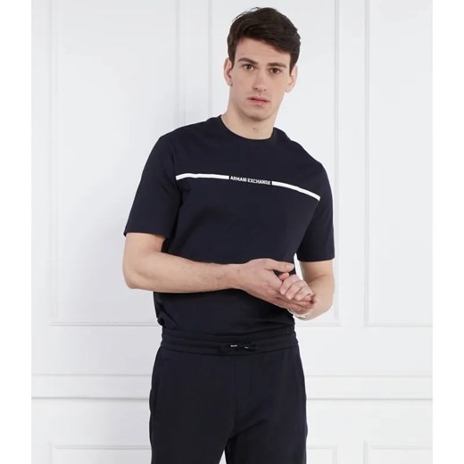 Armani Exchange T-shirt | Straight fit ze sklepu Gomez Fashion Store w kategorii T-shirty męskie - zdjęcie 184328636