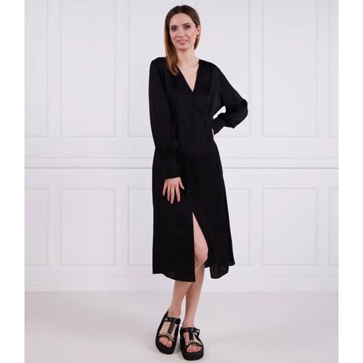 Karl Lagerfeld Sukienka logo jacquard ze sklepu Gomez Fashion Store w kategorii Sukienki - zdjęcie 184328638