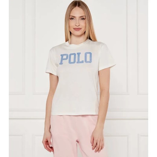 POLO RALPH LAUREN T-shirt | Regular Fit ze sklepu Gomez Fashion Store w kategorii Bluzki damskie - zdjęcie 184328686