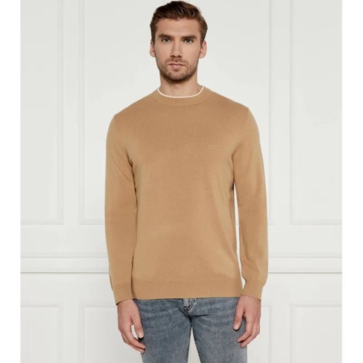 BOSS BLACK Wełniany sweter Ebacio | Regular Fit ze sklepu Gomez Fashion Store w kategorii Swetry męskie - zdjęcie 184328706