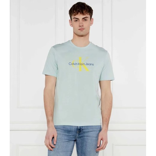 Calvin Klein Jeans T-shirt HERO | Regular Fit ze sklepu Gomez Fashion Store w kategorii T-shirty męskie - zdjęcie 184328796