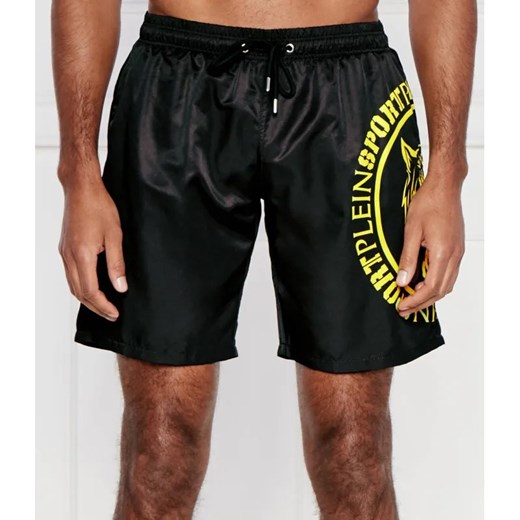 Plein Sport Szorty kąpielowe Tiger | Regular Fit ze sklepu Gomez Fashion Store w kategorii Kąpielówki - zdjęcie 184328808
