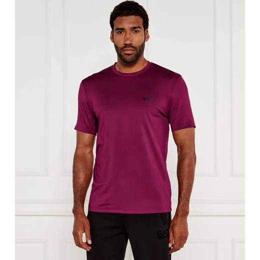 BOSS GREEN T-shirt Tee Check TOC | Slim Fit | stretch ze sklepu Gomez Fashion Store w kategorii T-shirty męskie - zdjęcie 184328896