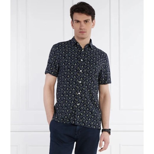 GUESS Koszula SS COLLIN AOP | Regular Fit ze sklepu Gomez Fashion Store w kategorii Koszule męskie - zdjęcie 184328967