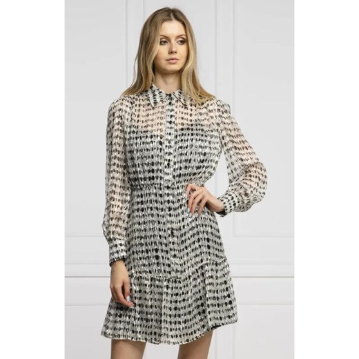 Pinko Sukienka + halka COCCOBILL | z dodatkiem jedwabiu ze sklepu Gomez Fashion Store w kategorii Sukienki - zdjęcie 184328968