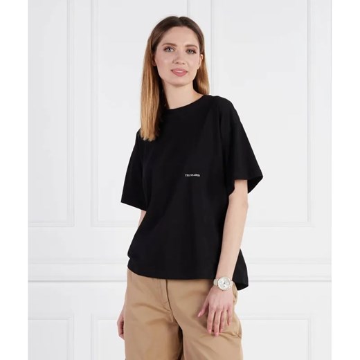 Trussardi T-shirt | Loose fit ze sklepu Gomez Fashion Store w kategorii Bluzki damskie - zdjęcie 184328989
