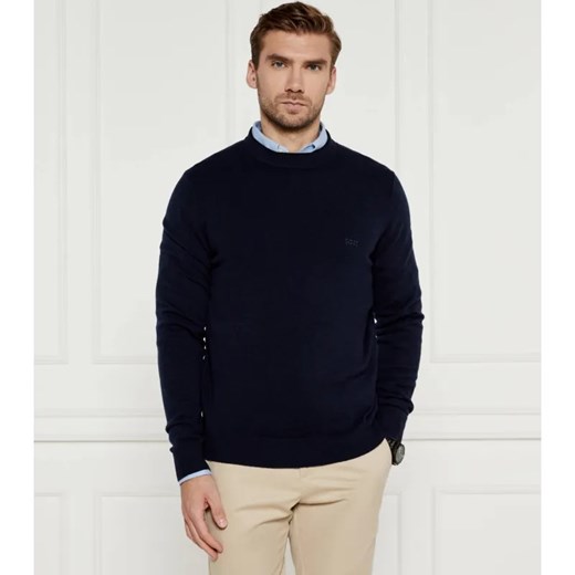 BOSS BLACK Wełniany sweter Ebacio | Regular Fit ze sklepu Gomez Fashion Store w kategorii Swetry męskie - zdjęcie 184329045