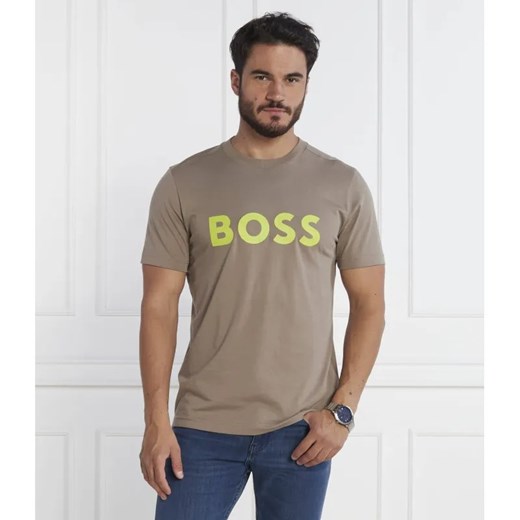 BOSS GREEN T-shirt Tee 1 | Regular Fit ze sklepu Gomez Fashion Store w kategorii T-shirty męskie - zdjęcie 184329069