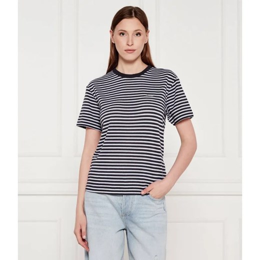 GUESS T-shirt SARA | Loose fit ze sklepu Gomez Fashion Store w kategorii Bluzki damskie - zdjęcie 184329155