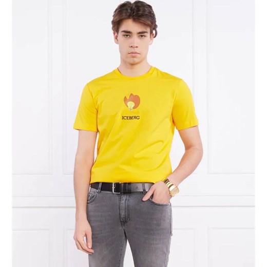 Iceberg T-shirt ICEBERG X LOONEY TUNES | Regular Fit ze sklepu Gomez Fashion Store w kategorii T-shirty męskie - zdjęcie 184329228