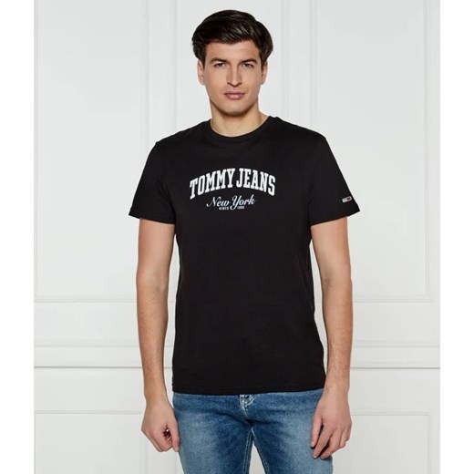 Tommy Jeans T-shirt VARSITY POP | Slim Fit ze sklepu Gomez Fashion Store w kategorii T-shirty męskie - zdjęcie 184329246