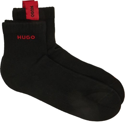 Hugo Bodywear Skarpety 2-pack SH WOVEN LABEL CC ze sklepu Gomez Fashion Store w kategorii Skarpetki męskie - zdjęcie 184329376