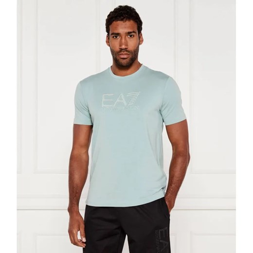 EA7 T-shirt | Regular Fit ze sklepu Gomez Fashion Store w kategorii T-shirty męskie - zdjęcie 184329456