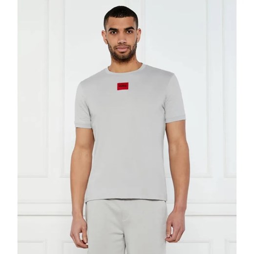 HUGO T-shirt Diragolino212 | Regular Fit ze sklepu Gomez Fashion Store w kategorii T-shirty męskie - zdjęcie 184329458