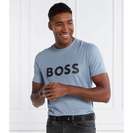 BOSS GREEN T-shirt Tee 1 | Regular Fit ze sklepu Gomez Fashion Store w kategorii T-shirty męskie - zdjęcie 184329479