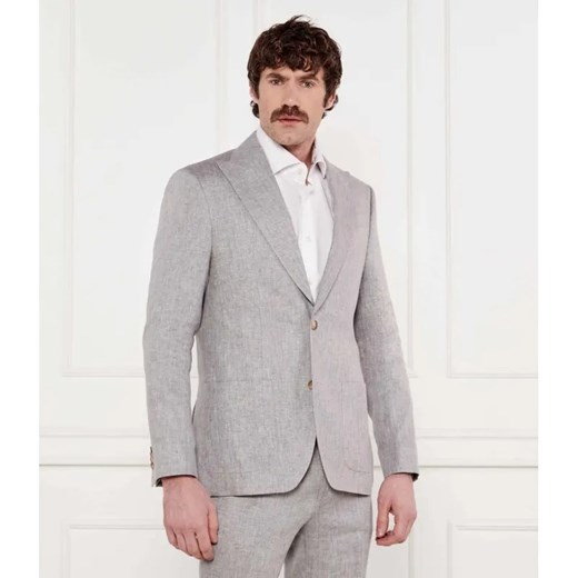 Sand Copenhagen Lniana marynarka 6809 B Herring - Star Dandy | Slim Fit Sand Copenhagen 54 Gomez Fashion Store wyprzedaż