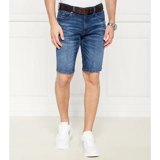 BOSS ORANGE Jeansowe szorty Delaware | Slim Fit ze sklepu Gomez Fashion Store w kategorii Spodenki męskie - zdjęcie 184329727