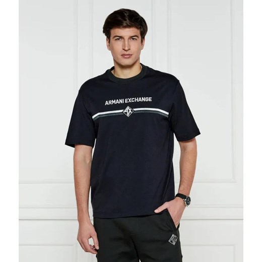 Armani Exchange T-shirt | Regular Fit ze sklepu Gomez Fashion Store w kategorii T-shirty męskie - zdjęcie 184329755